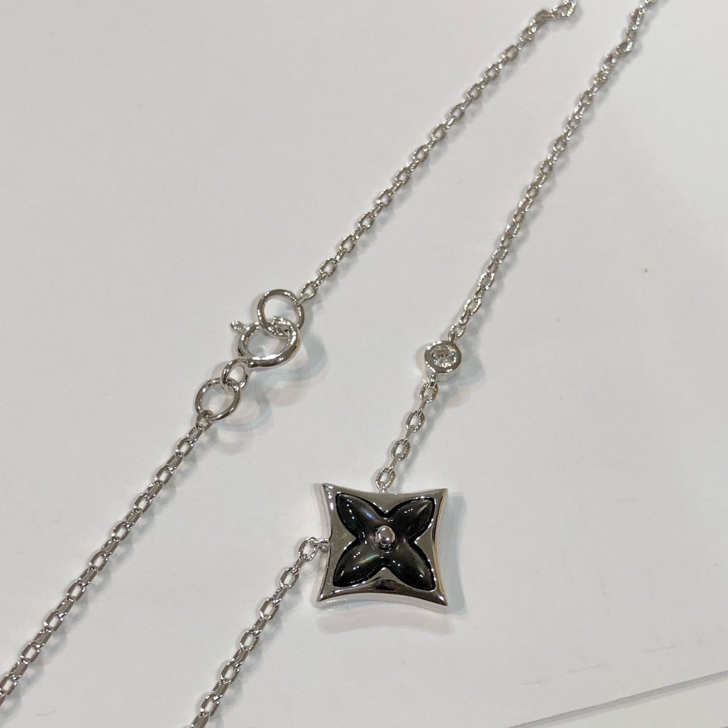 [Regalia jewelry]STAR BLACK MOP NECKLACE