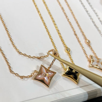 [Regalia jewelry]STAR BLACK MOP NECKLACE