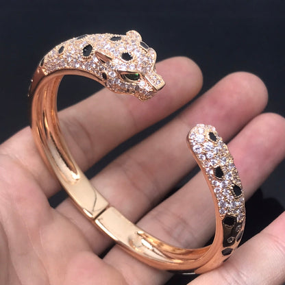 [Regalia jewelry]PANTHERE BIG BRACELET DIAMONDS