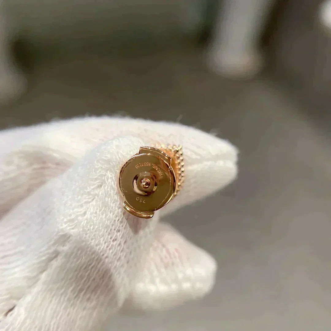 [Regalia jewelry]HEART CARNELIAN STUD EARRINGS