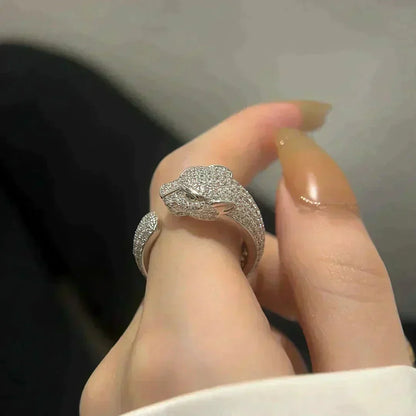 [Regalia jewelry]PANTHERE 5.5MM ALL DIAMOND RING