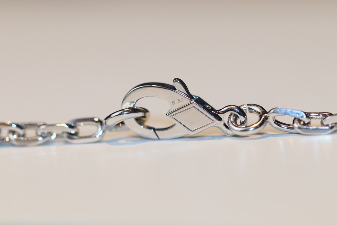 [Regalia jewelry]CLOVER 20 MOTIFS ONYX DIAMOND SILVER