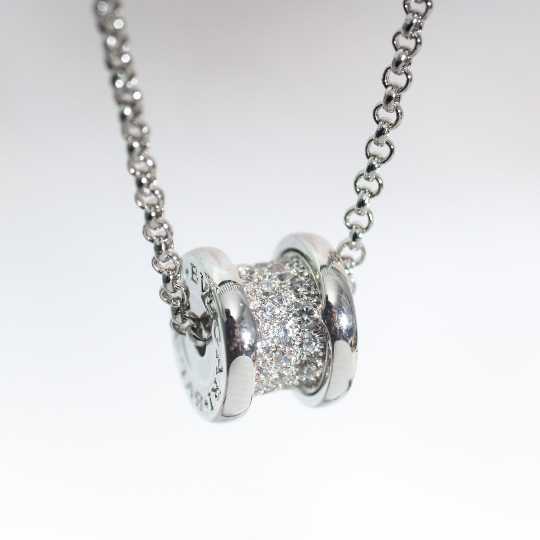 [Regalia jewelry]ZERO 1 SILVER DIAMOND NECKLACE