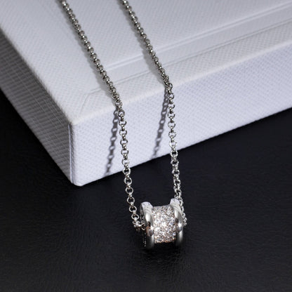 [Regalia jewelry]ZERO 1 SILVER DIAMOND NECKLACE