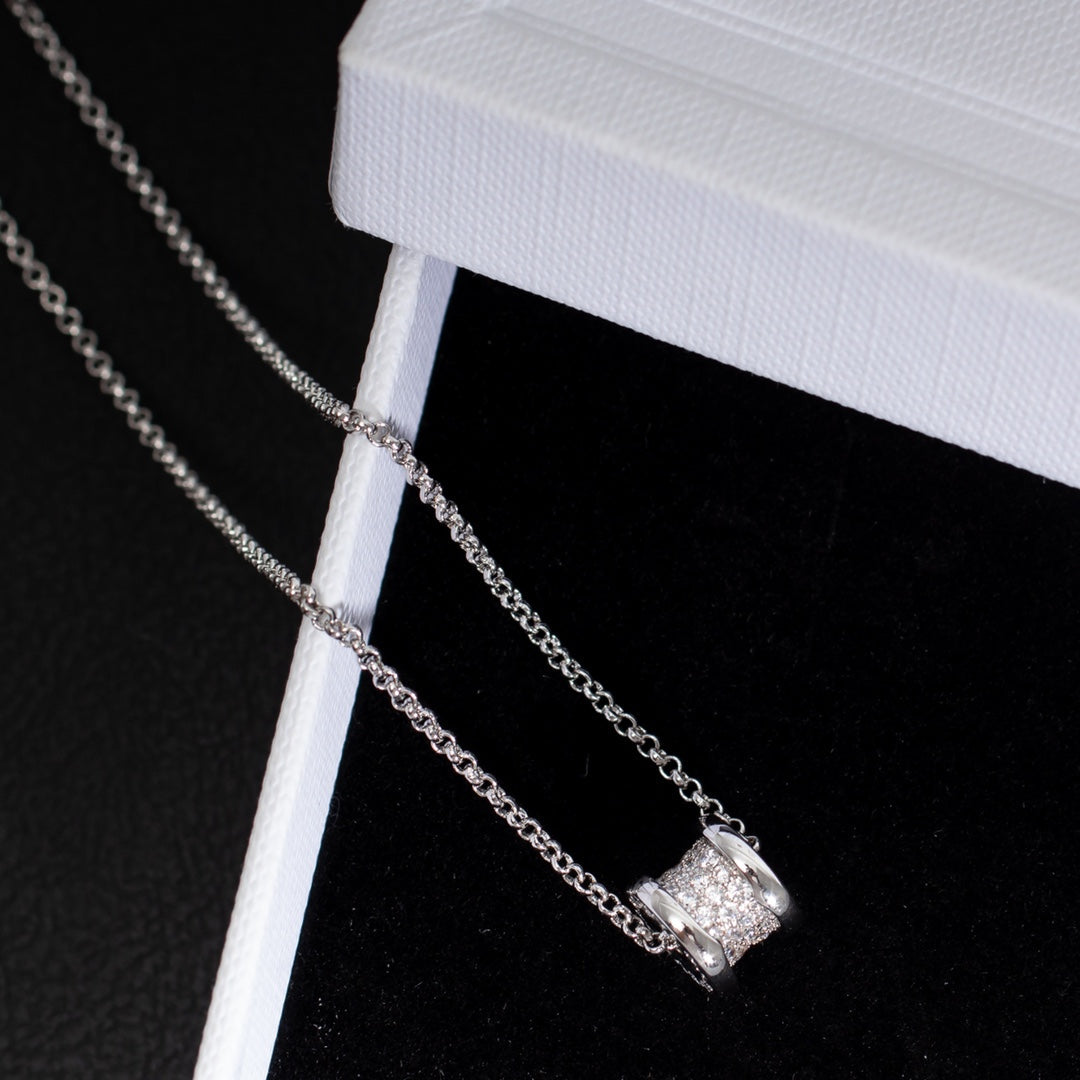 [Regalia jewelry]ZERO 1 SILVER DIAMOND NECKLACE