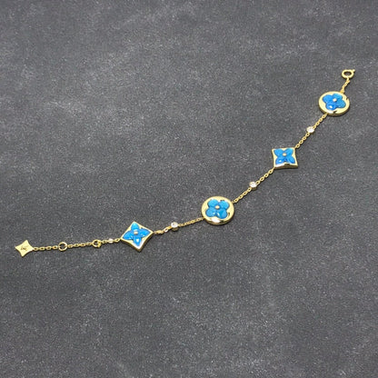 [Regalia jewelry]STAR AND SUN TURQUOISE 4 MOTIFS 3 DIAMONDS