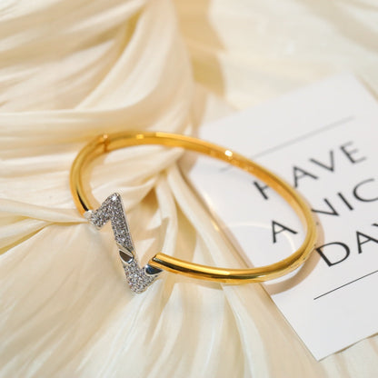 [Regalia jewelry]VOLTE UPSITE DOWN GOLD DIAMOND BRACELET