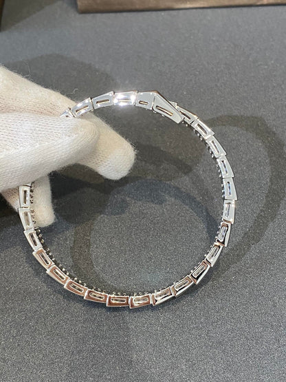 [Regalia jewelry]SERPENTI BRACELET DIAMONDS SILVER