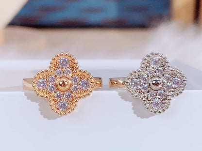 [Regalia jewelry]CLOVER DIAMOND RING