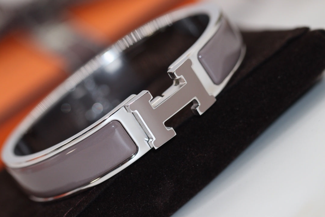 [Regalia jewelry]H BRACELET 12MM BROWN