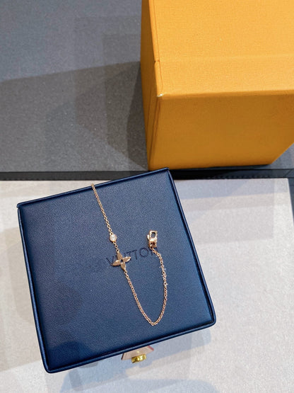 [Regalia jewelry]STAR DIAMOND PINK GOLD BRACELET