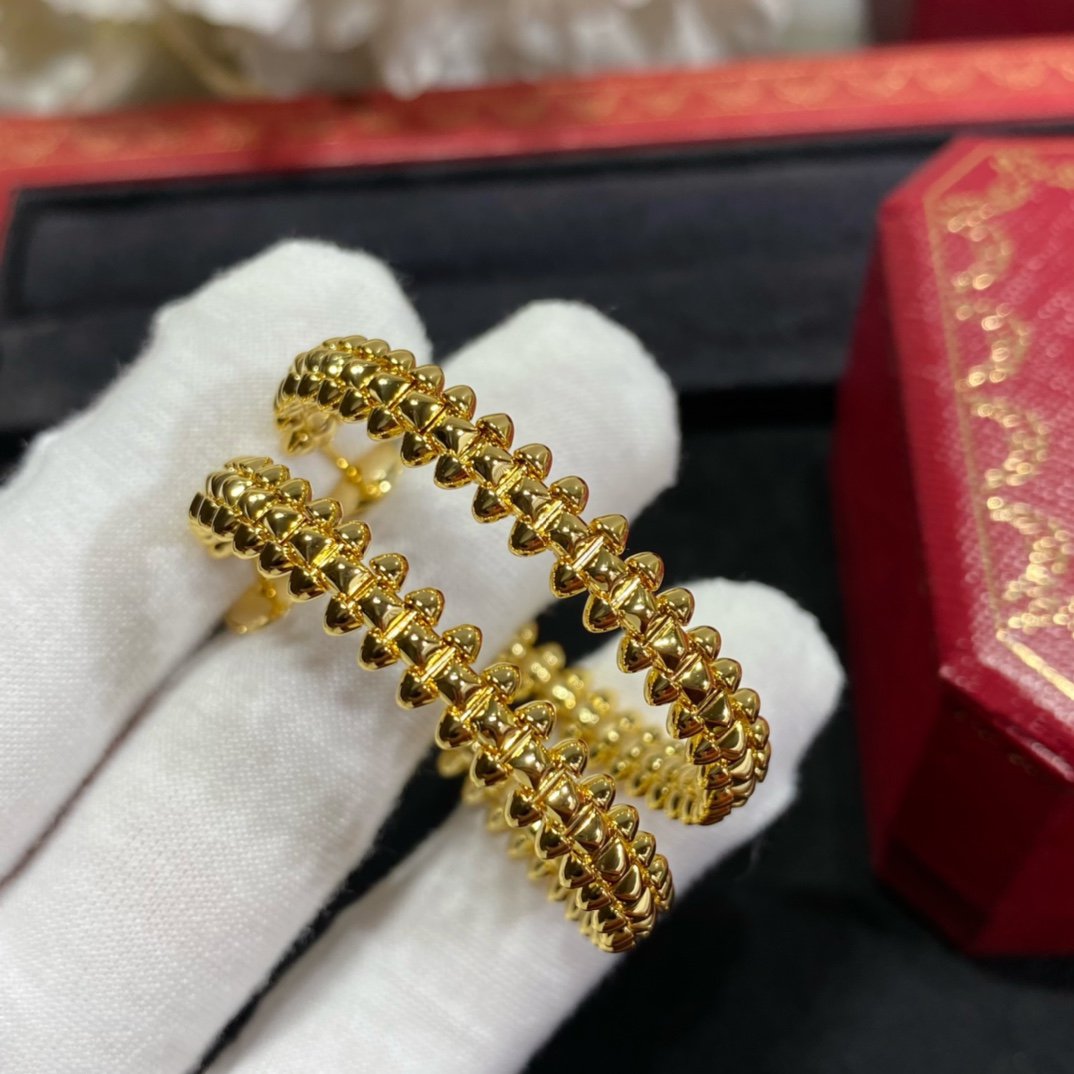 [Regalia jewelry]CLASH LARGE HOOP EARRINGS