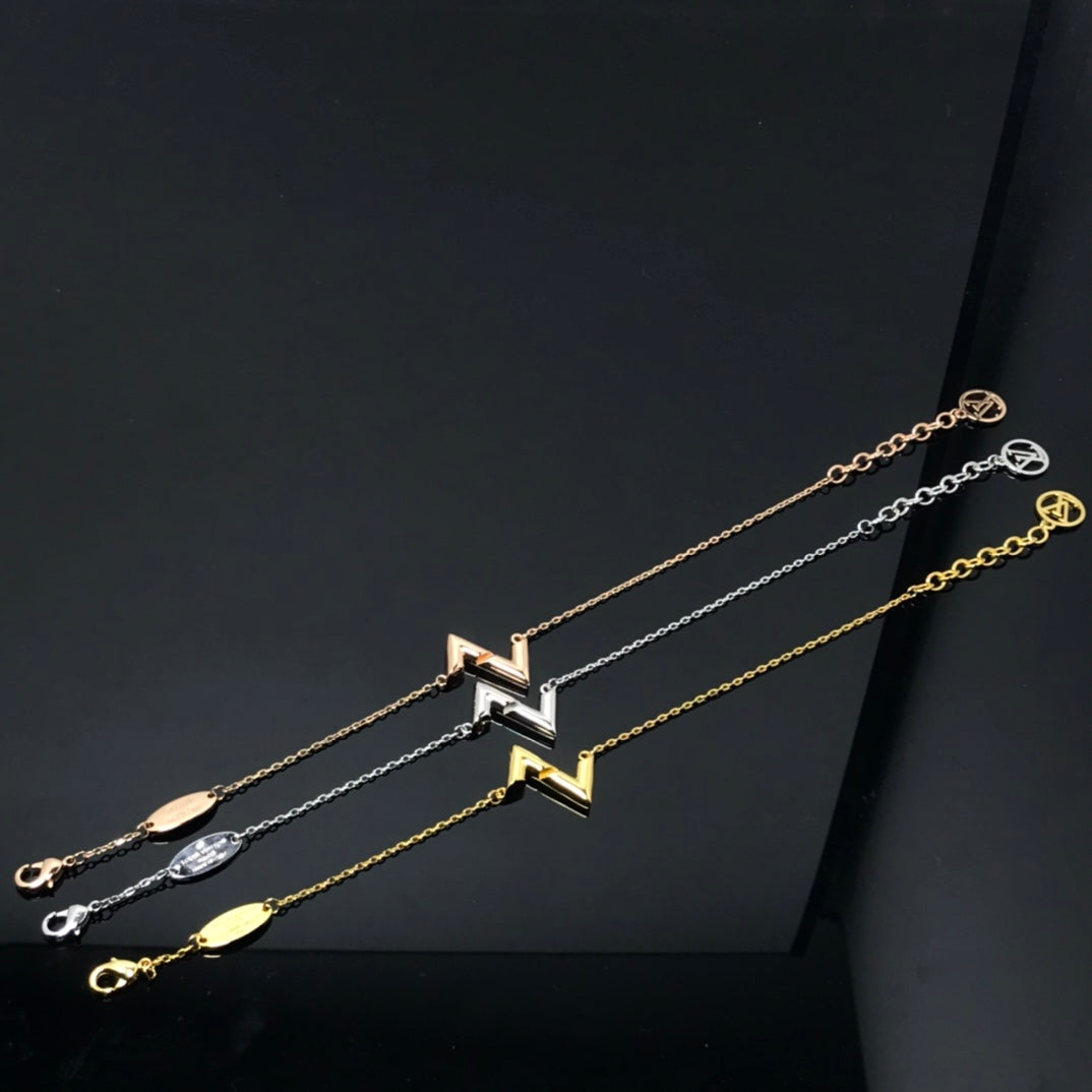 [Regalia jewelry]VOLT LV LOGO BRACELET