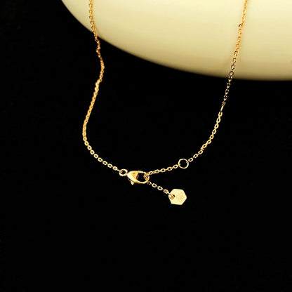 [Regalia jewelry]BEE MINI PEDANT DIAMOND NECKLACE