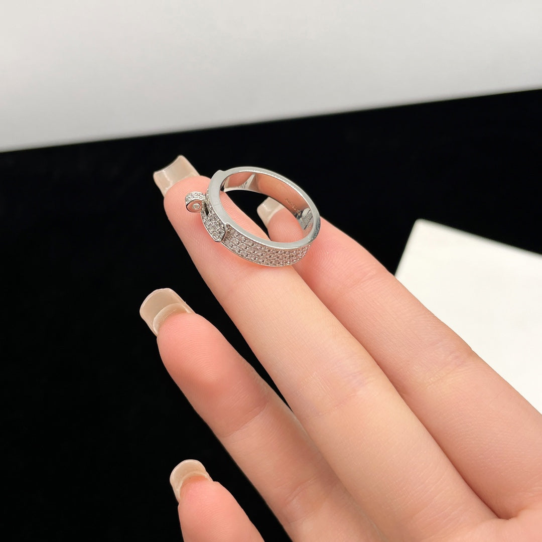 [Regalia jewelry]KELLY SILVER DIAMOND RING