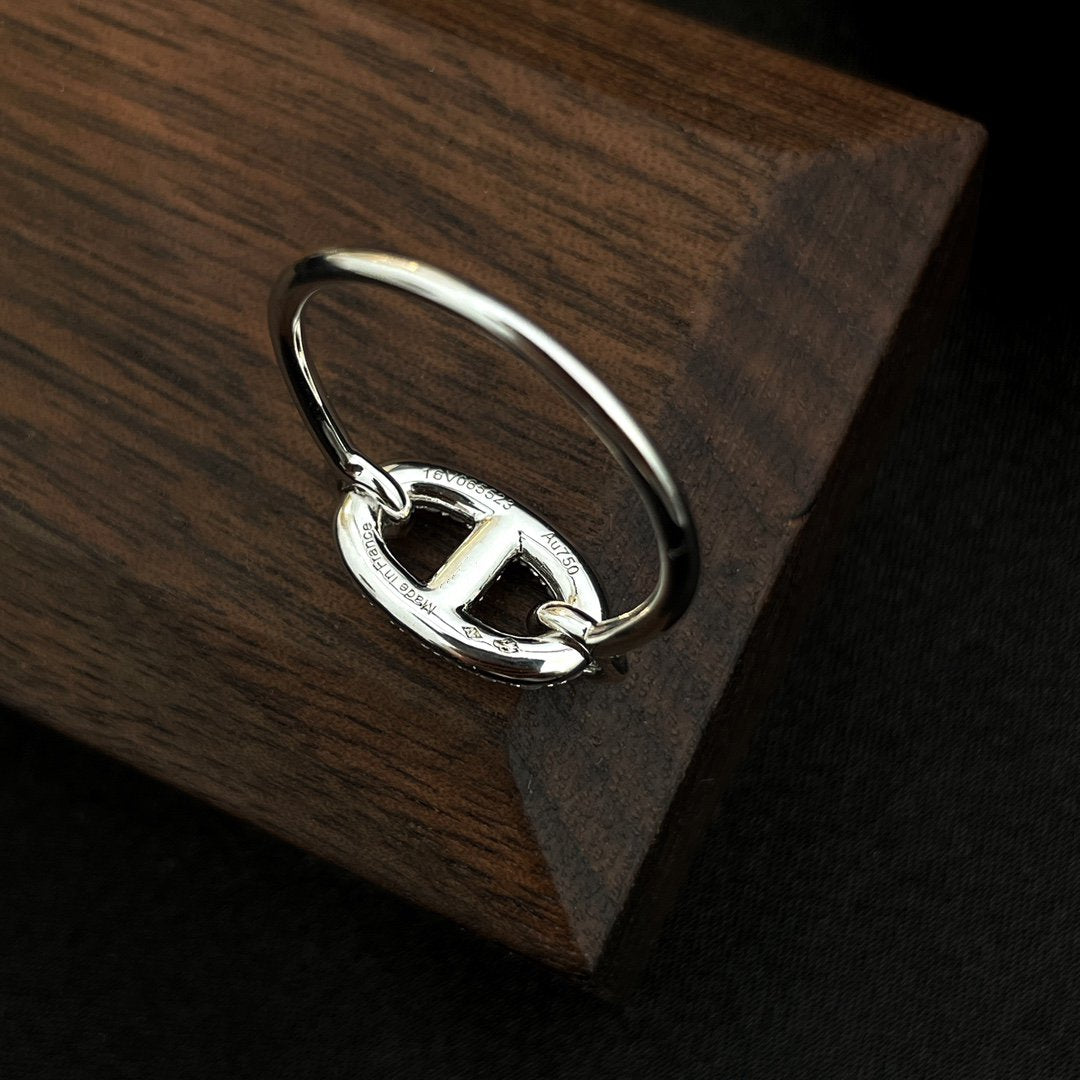 [Regalia jewelry]RONDE SMALL SILVER DIAMOND RING