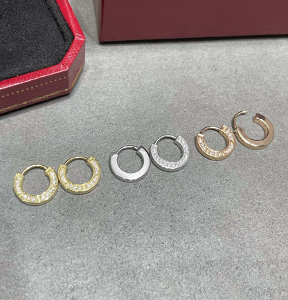 [Regalia jewelry]LOVE DIAMOND EARRINGS