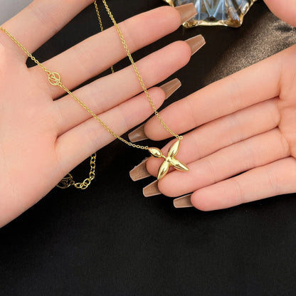 [Regalia jewelry]LOUISETTE GOLD NECKLACE