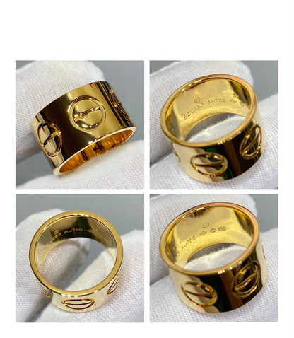 [Regalia jewelry]LOVE 11MM LARGE RING