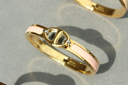 [Regalia jewelry]CLIC CHAINE GOLD BRACELET