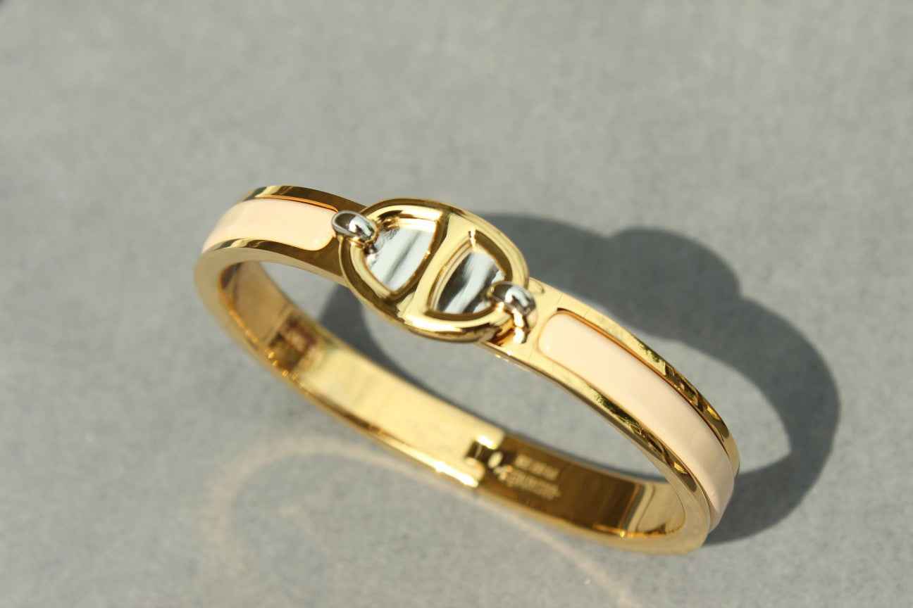 [Regalia jewelry]CLIC CHAINE GOLD BRACELET