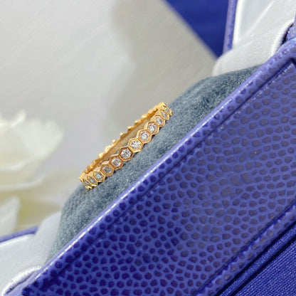 [Regalia jewelry]BEE LOVE DIAMOND PAVED SMALL RING