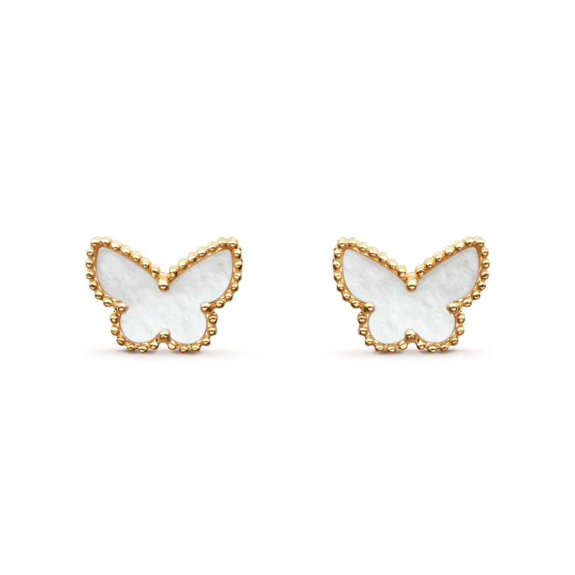 [Regalia jewelry]SWEET BUTTERFLY MOP EARSTUDS