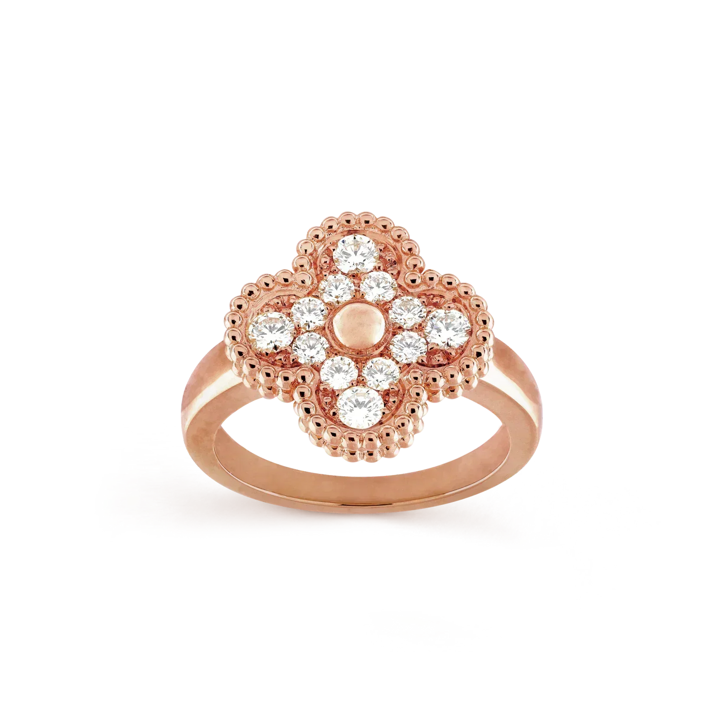 [Regalia jewelry]CLOVER DIAMOND RING