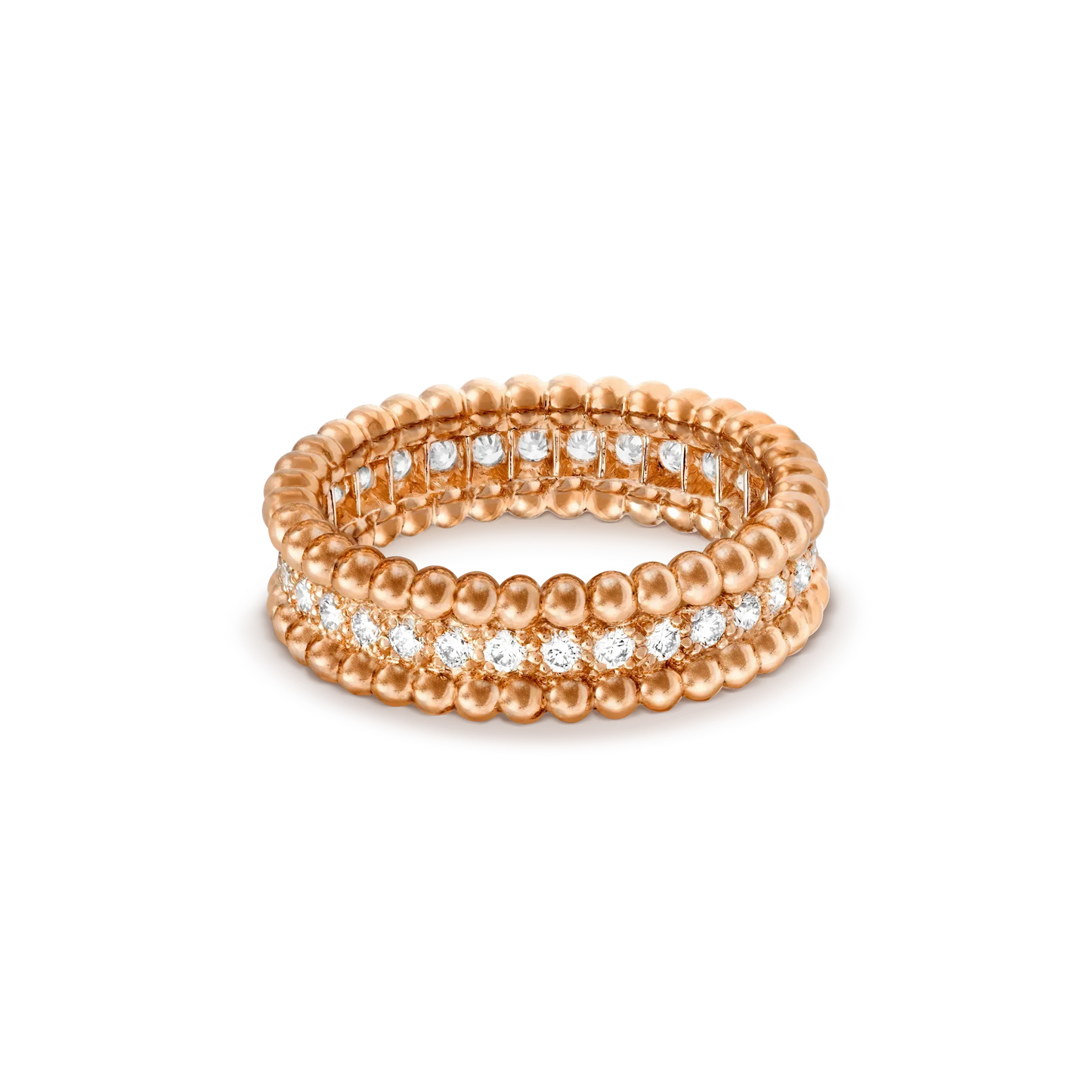 [Regalia jewelry]PERLEE DIAMOND ROSE GOLD RING