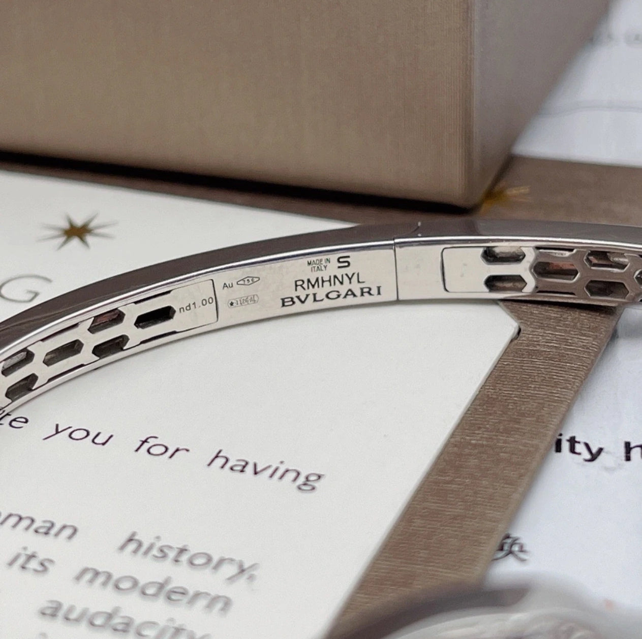 [Regalia jewelry]HAUTE COUTURE SILVER SERPENTI BRACELET