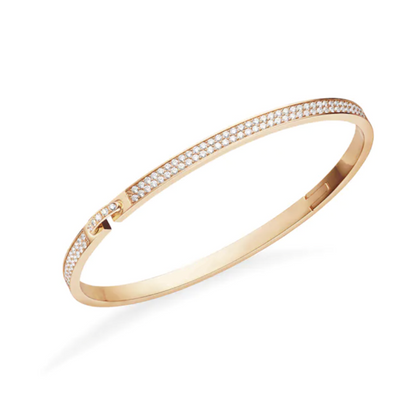 [Regalia jewelry]LIENS VIDENCE DIAMOND PAVED BRACELET