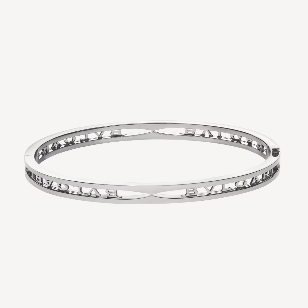 [Regalia jewelry]ZERO 1 SPIRAL LOGO SILVER BRACELET