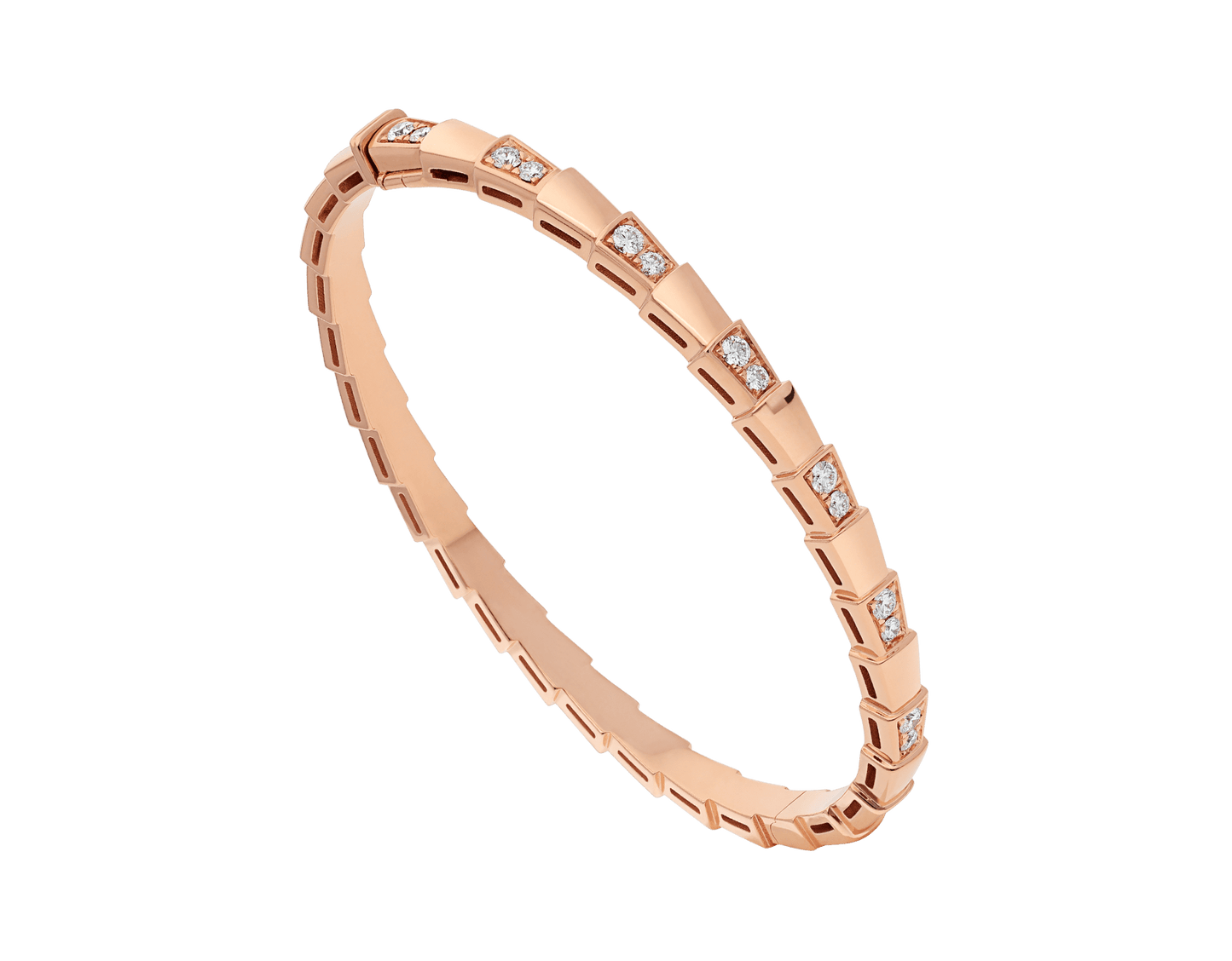[Regalia jewelry]SERPENTI BRACELET PINK GOLD DIAMOND