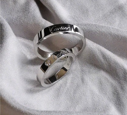 [Regalia jewelry]C PLATINUM 1 DIAMOND RING