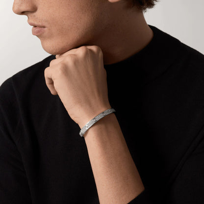 [Regalia jewelry]LOVE BRACELET 6.1MM DIAMOND-PAVED 10 BIG DIAMONDS