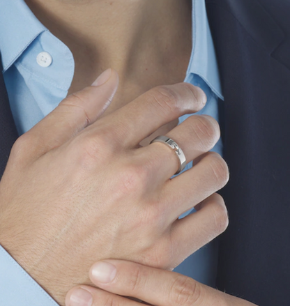 [Regalia jewelry]ALLIANCE LIENS VIDENCE 4MM RING