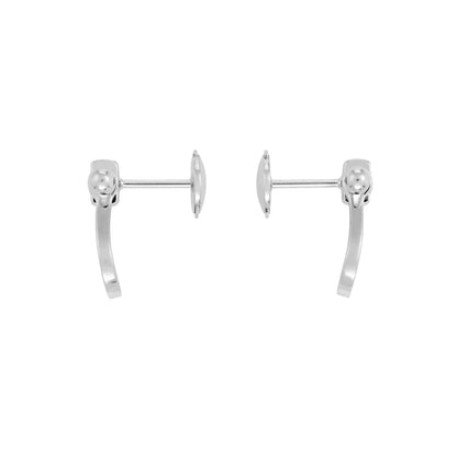 [Regalia jewelry]FORCE 10 FULL DIAMOND STUD EARRINGS MINI MODEL