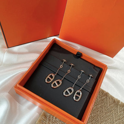 [Regalia jewelry]CHAINE TASSEL EARRINGS