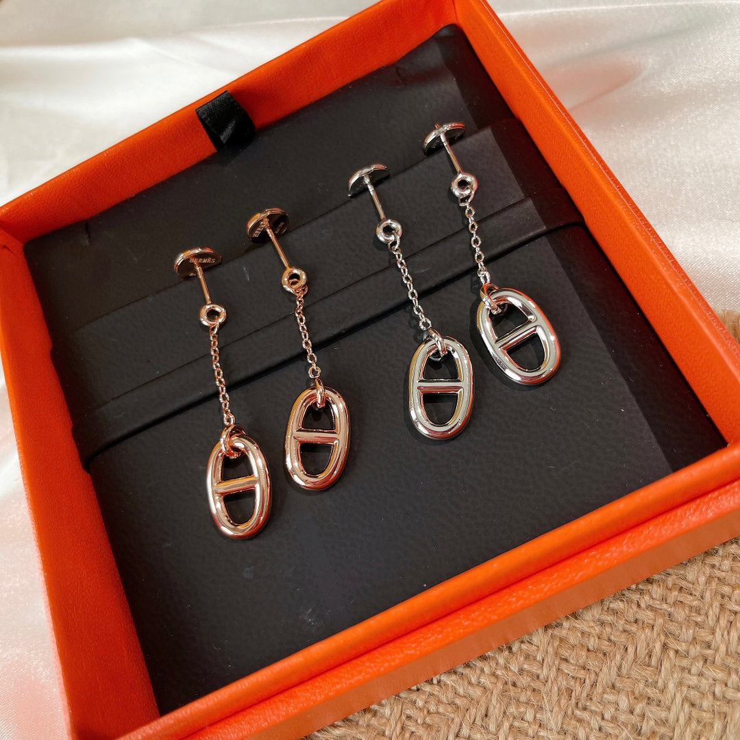 [Regalia jewelry]CHAINE TASSEL EARRINGS