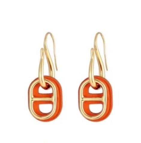 [Regalia jewelry]HM O'MAILLON GOLD EARRINGS