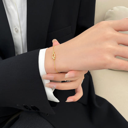 [Regalia jewelry]FORCE 10 SMALL CHAIN BRACELET