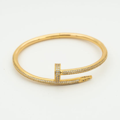 [Regalia jewelry]JUSTE BRACELET 3.5MM ALL DIAMONDS
