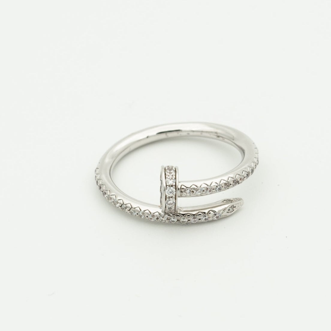 [Regalia jewelry]JUSTE RING 1.8MM SILVER DIAMONDS