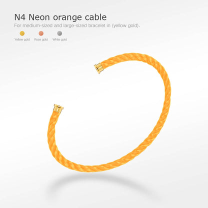 [Regalia jewelry]FORCE SERIES BRACELET CABLES 50 CHOICES (DIY SELECTION)