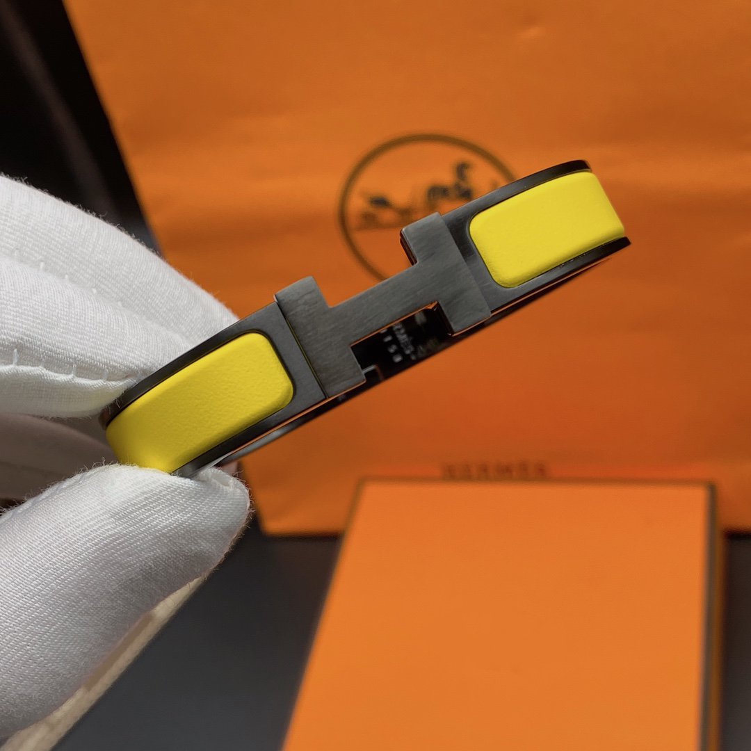 [Regalia jewelry]CLIC HM SO BLACK YELLOW BRACELET