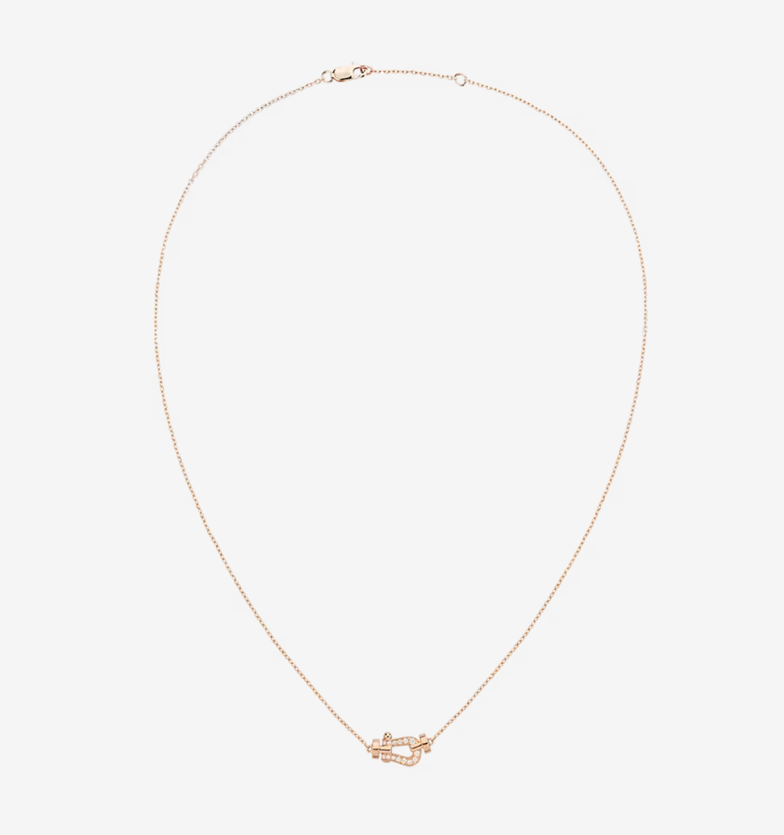 [Regalia jewelry]FORCE 10 DIAMOND PINK GOLD NECKLACE MINI MODEL