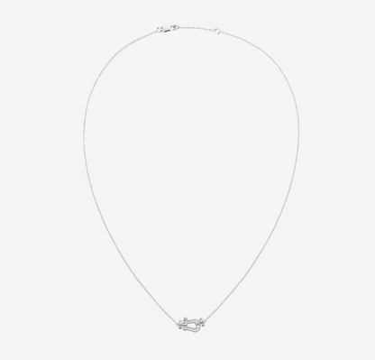 [Regalia jewelry]FORCE 10 DIAMOND SILVER NECKLACE MINI MODEL