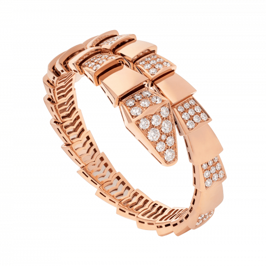 [Regalia jewelry]SERPENTI BRACELET PINK GOLD DIAMOND