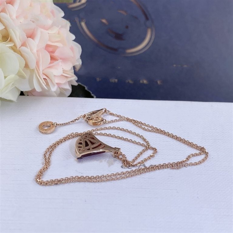 [Regalia jewelry]DREAM NECKLACE CARNELIAN 1 DIAMOND