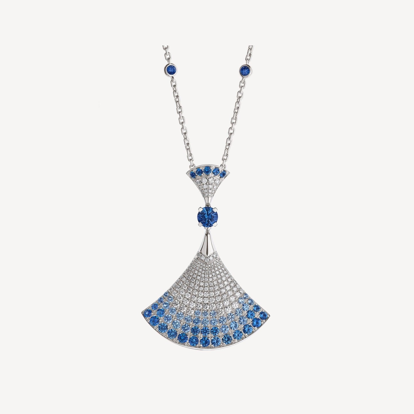 [Regalia jewelry]DREAM NECKLACE AGATE SILVER DIAMOND